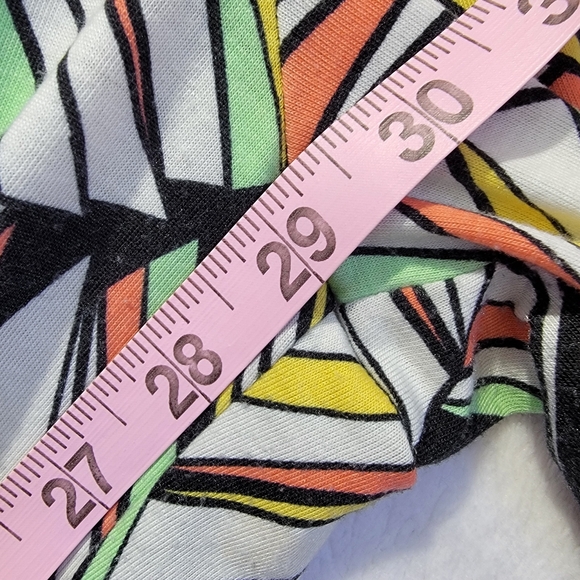 Derek Heart Halter Backless Wide Leg Tropical Retro Jumpsuit Ring Detail Size L - Picture 12 of 12